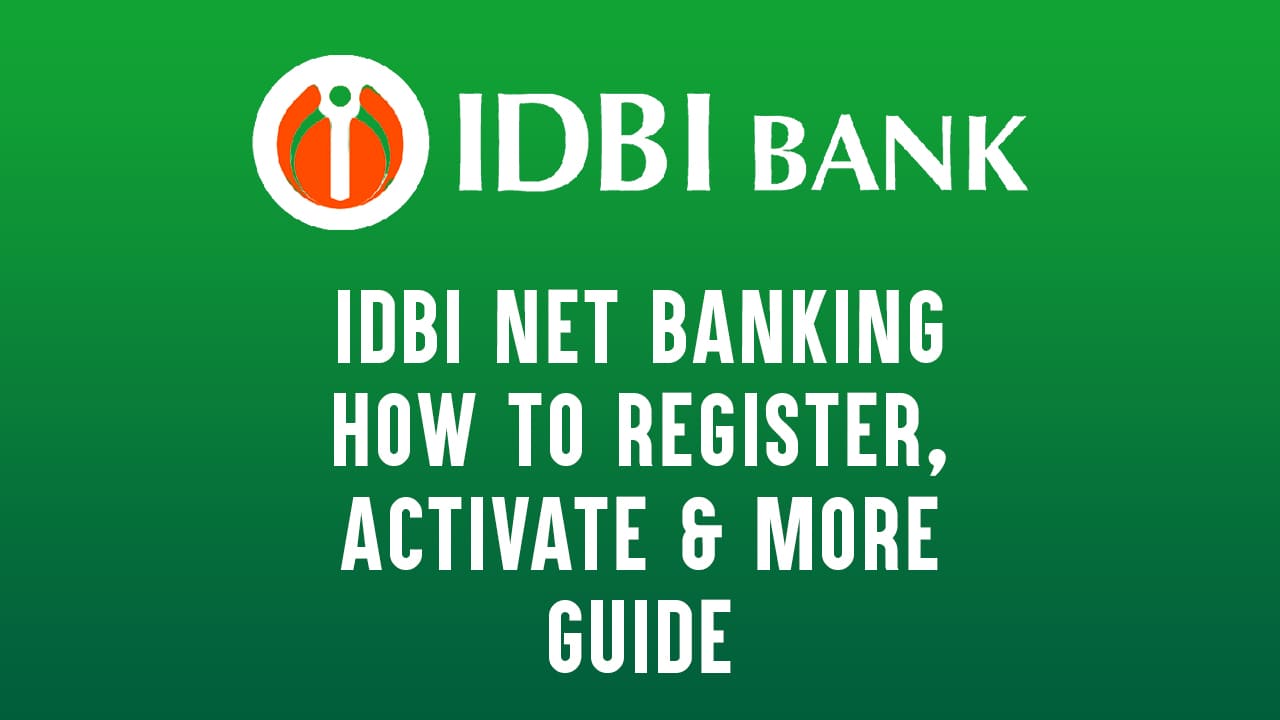 IDBI BANK NET BANKING